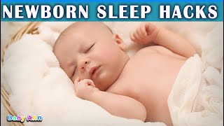 Newborn Sleep Hacks  Baby sleep tips  Infant sleep solutions  Newborn sleep schedule [upl. by Fons449]