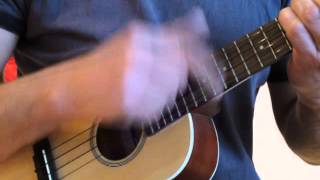 La Foule ukulele cover  RivgaucheCabral  EPiaf [upl. by Monjan480]