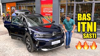 Fine Looking SUV  New Citroen C5 Aircross full and deep details  King Indian [upl. by Ayifa208]