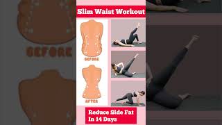 Smaller Waist Workout  Lose Side Fat and Back Fat waistworkout fatburn fatloss shorts ytshorts [upl. by Tnilc957]