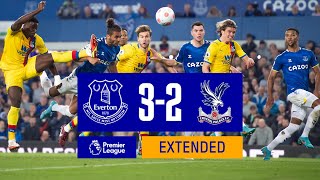 EXTENDED HIGHLIGHTS EVERTON 32 CRYSTAL PALACE  BLUES SEAL PREMIER LEAGUE SURVIVAL WITH COMEBACK [upl. by Adnohsak]