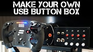 Building an Arduino powered USB Button Box for my Racing Sim [upl. by Desmund495]