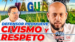 Alcalde Junior Peralta La Ruta de los Derechos fortalece el civismo y el respeto ciudadano en RD [upl. by Rina]