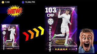 🔥103🔥 How to train Valverde to max level in efootball 2024efootball2024 [upl. by Nodyarg840]