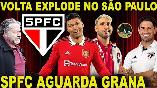 ACABOU DE ACONTECER SPFC AGUARDA ACERTO VOLTA EXPLODE NO CT PATO BOMBANDO NA ESPANHA [upl. by Harold]