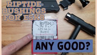 Best Bushings for Electric Longboard Riptide APS Upgrade on Backfire G3 [upl. by Fausta]