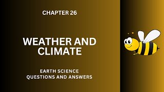 Weather Climate Notes PDF  Weather Climate Questions Answers  Class 812 Ch 26 Notes  eBook App [upl. by Maillliw]