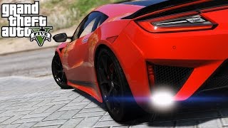 GTA 5 Mods 119 I 16 ACURA NSX  HONDA NSX [upl. by Adnovaj658]