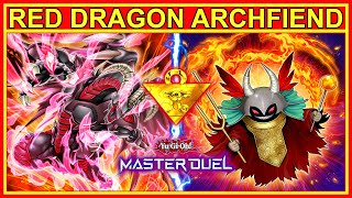 RED DRAGON ARCHFIENDDRAGÓN ROJO ARCHIDEMONIO NEW SUPPORT  Meta DECK YuGiOh Master Duel [upl. by Higginbotham]