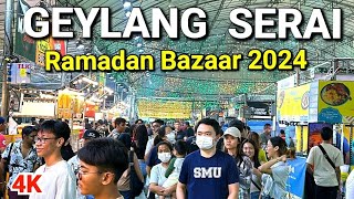 Geylang Serai Ramadan Bazaar 2024  Singapore Ramadan Bazaar  Geylang Serai Bazaar [upl. by Valma27]