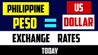 1 PHILIPPINE PESO TO US DOLLAR  USD PHP Exchange rates today JUNE 08 2024 [upl. by Anilyx219]