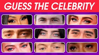 Guess the Celebrity by the Eyes 👀🤩 [upl. by Killam]