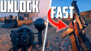 HOW TO UNLOCK The M1912 Machine Pistol FAST  Battlefield 1 Turning Tides DLC NEW GUNS [upl. by Atinihs]