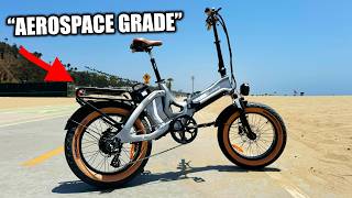 This Magnesium Alloy Folding Ebike Has Dual Batteries  Luckeep X1 Pro Review [upl. by Joycelin]