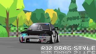 livery R32 drag style fr legends [upl. by Ynomrah]