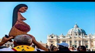 La Pachamama en el Vaticano  PADRE PEDRO NUÑEZ CON PADRE JOSE IGNACIO LAVASTIDA [upl. by Kaela717]