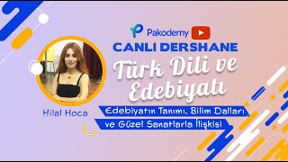 AYT  Edebiyat  Edebiyatın Tanımı Bilim Dalları ve Güzel Sanatlarla İlişkisi  YKS [upl. by Stochmal]