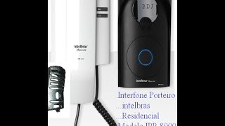 INSTALADOR DE INTERFONES INTELBRAS IPR 8000 NA ZONA LESTE FTADL único FAZ TUDO AMIGO DO LAR BDJ [upl. by Alasdair681]