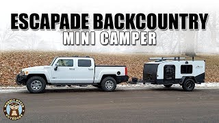 2019 Escapade Backcountry Mini Camper Initial Review [upl. by Hawk]