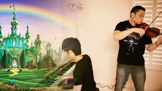 THE WIZARD OF OZ  Somewhere Over The Rainbow Violin amp Piano Duet ft HarbingerDOOM [upl. by Inama]