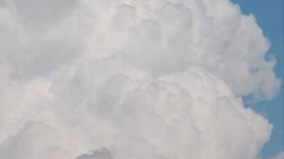 Cumulus and Cumulonimbus  timelapse [upl. by Anyt]