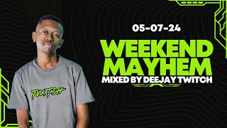 The Weekend Mayhem  Deejay Twitch 050724 Afrotech  Da Capo Shimza  DJ Kent  Caiiro [upl. by Merkley]