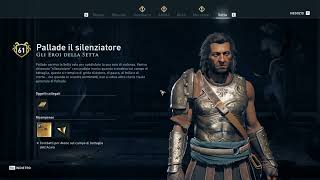 Assassins Creed Odissey  Pallade il silenziatore indizio  Pallas the silencer clue [upl. by Leahicm]