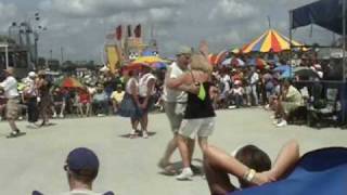 Cajun Dance Contest at Breaux Bridge Crawfish Festival 2009 Part 2 [upl. by Ahset]