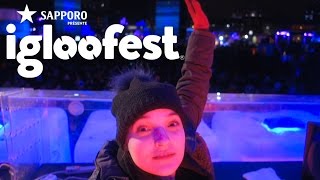 On stage at Igloofest 2017 ❄ Montreal in the winter [upl. by Adanama]