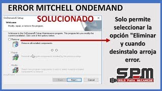 Error Mitchell Ondemand solo esta habilitado opcióneliminar Resuelto [upl. by Isadore]