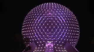 EPCOT Forever Beacon Of Magic Holiday Show  EPCOT 2022 [upl. by Ramraj]