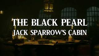 Pirates of the Caribbean  Music and Ambience  Jack Sparrows Cabin [upl. by Amalbena]