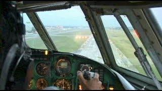 Ilyushin 62 into Havana Cuba [upl. by Nylannej]