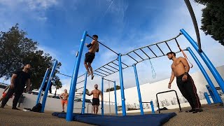 quotOlha aí a camera boyquot  NOVO parque de Street Workout da Torre [upl. by Airotnahs]