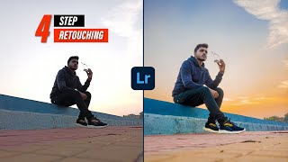 Lightoom Photo Editing Tutorial  4 Step Professional Editing in Lightroom Mobile [upl. by Nuriel]