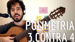 Polimetria 3 contra 4  Dicas de música com Gui Natel [upl. by Lalad]