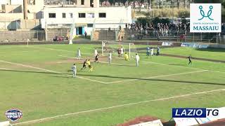 Calcio Coppa Italia Ottavi di Finale Ritorno  Terracina 1925Polisportiva Ossese 21 Highlights [upl. by Elon]