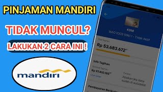 Cara memunculkan pinjaman Livin mandiri  pinjaman KSM mandiri [upl. by Layla91]