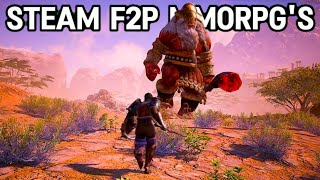 Top 10 Free to Play MMORPG on Steam  Best MMORPG 2024 [upl. by Lerrad]