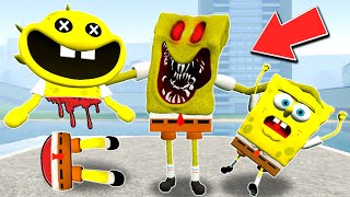 PLAYING AS SPONGEBOBEXE vs ALL 3D SANIC CLONES MEMES in Garrys Mod [upl. by Ellevehs247]