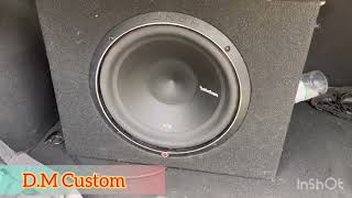 ROCKFORD FOSGATE Power amplifier and P2 subwoofer car By DM Custom unboxing viral 👍 [upl. by Erline591]