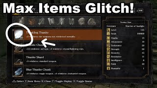 Dark Souls Remastered Any Item Max Inventory Amount  Titanite Duplication Glitch [upl. by Windzer350]