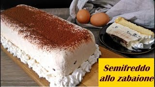 Semifreddo allo zabaione [upl. by Ellesig]