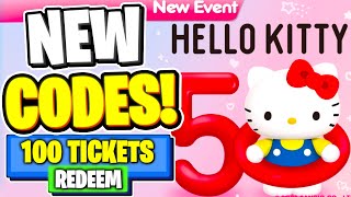 NEW ALL WORKING CODES FOR My Hello Kitty Cafe IN APRIL 2024 ROBLOX My Hello Kitty Cafe CODES [upl. by Ardy630]