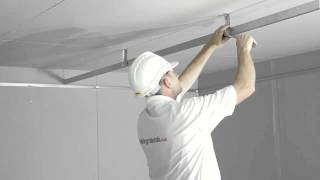 How to Install an MF Plasterboard Ceiling [upl. by Metabel389]