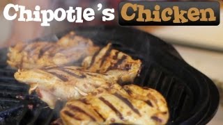 Chipotles Marinated Chicken  Spicy  Clone Recipe [upl. by Bliss]