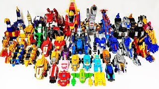 Dinosaur Robot Transformation Toys Play Dino Core GeoMecha Power rangers Geo Mecha [upl. by Chrotoem112]