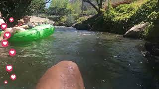 UTAH  IDAHO LAVA HOT SPRING RIVERTUBING 2024 [upl. by Goulette696]