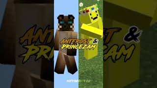 Antfrost and PrinceZam vs Ranboo and Eret  Minecraft YouTubers 2v2 Elimination Wheel Part 14 [upl. by Nahgaem]