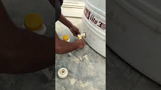 How to install tanki Ball valbh to plumbing electrician work [upl. by Latsirk945]